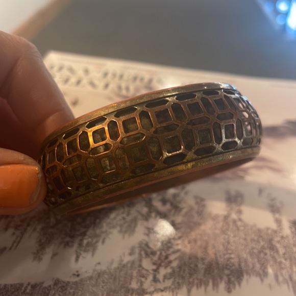 Jewelry - Copper metal lattice bracelet